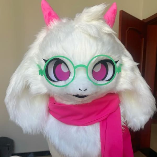 Handmade Custom Fursuit Head, Kenomo Fur Clothing, Masquerade Masks, Fursuit Accessories, Cosplay Gifts, Fantasy Creature,Fursona Costume