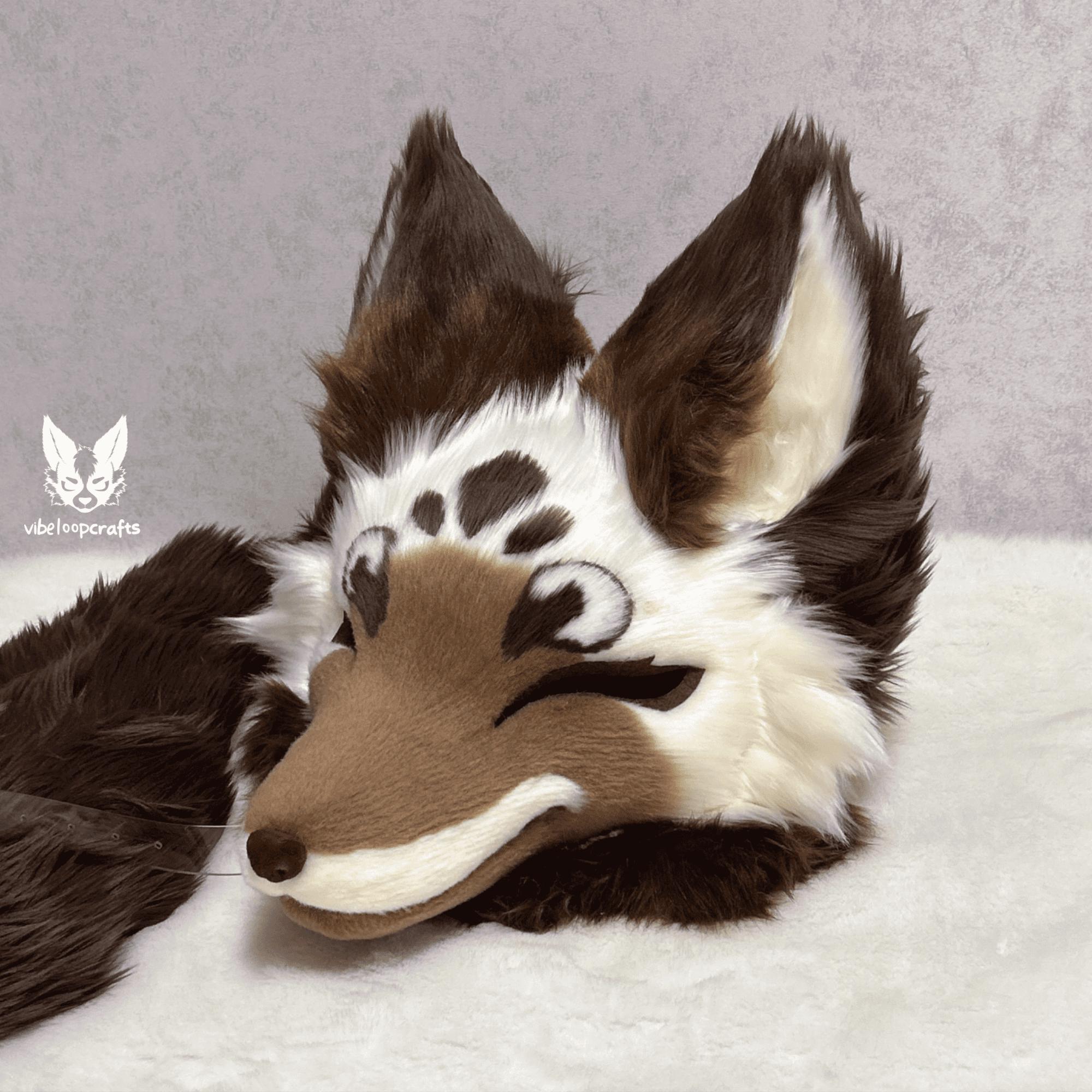 Kemono fursuit head premade - Etsy 日本