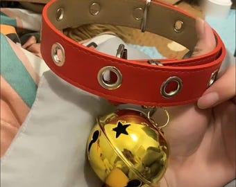 Fursuit Bell Collar, Fursuit Head Accessories, Jingle Bell Collar - Main Image