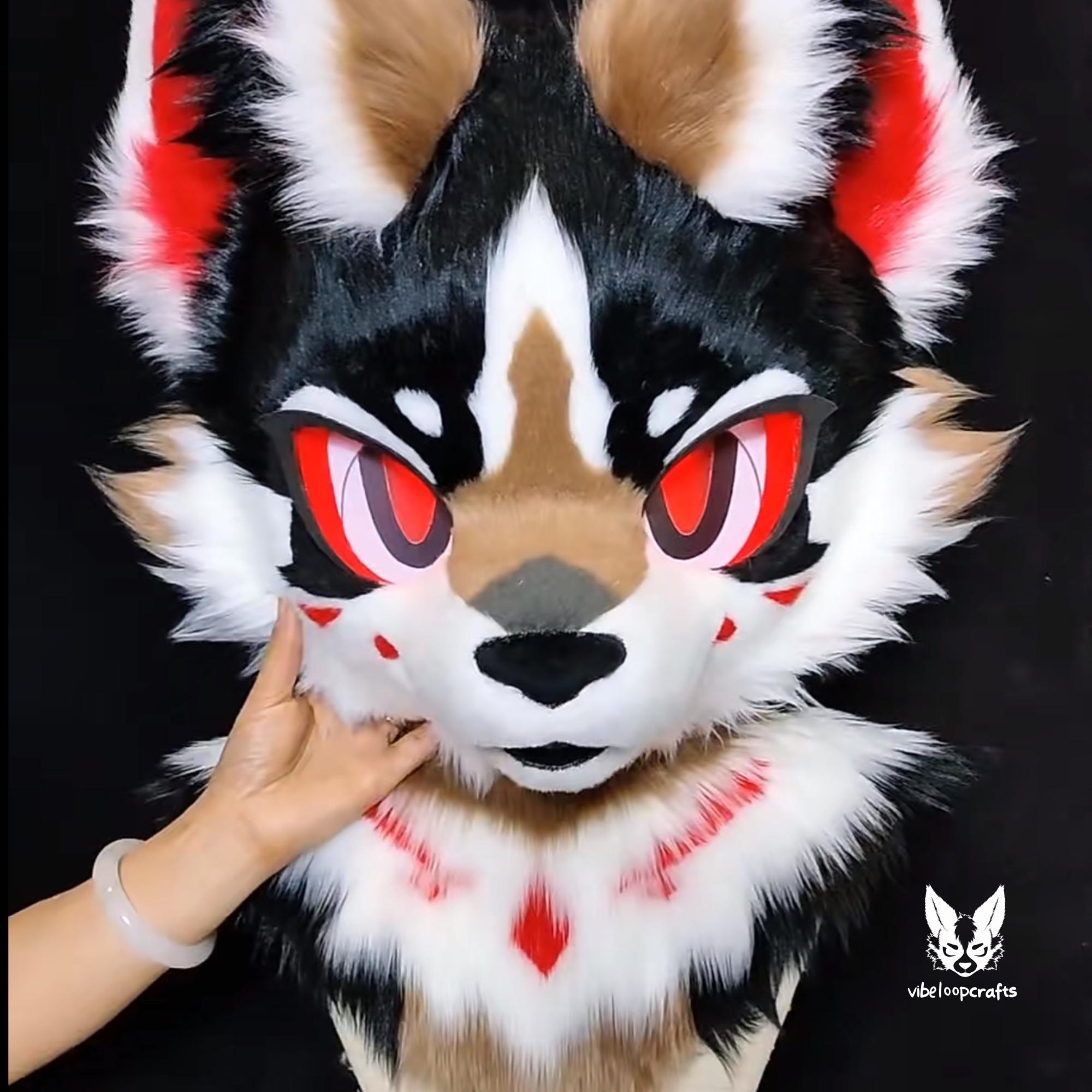 ケモノ着ぐるみ　ハーフスーツ　狼　fursuit ケモノ着ぐるみ・ハーフスーツ制作記｜茅屋