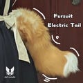 Customizable Fursuit Electric Tail, Fursuit Essential Accessories, Essential COSPLAY Accessories,Furry  Automatic Wagging Of The Tail,Gifts