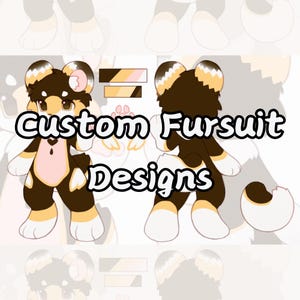 Custom Character Designs,Custom Fursuit Designs, Adoptable Fursona, Cheap Kemono Beast Costumes, Fursona Design Commissions, Furry Adoptable