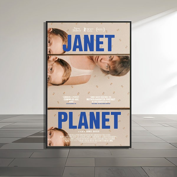 Janet Planet Movie Poster / Canvas Poster / Living Room Decor / Vintage Poster / Home Decor / Wall Art / No Frame