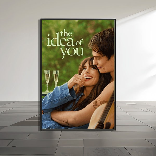 The Idea of You Movie Poster / Canvas Poster / Living Room Decor / Vintage Poster / Home Decor / Wall Art / No Frame / Wall Prints