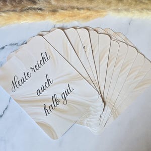 Postkarte Manifestieren Selbstfürsorge Geschenk Freundin Motivation Inspiration Geburtstagsgeschenk kleine Aufmerksamkeit Achtsamkeit