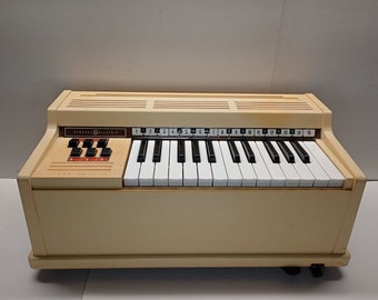 Clavier/orgue/piano électrique General Electric vintage des années 70 GE Rare WORKS