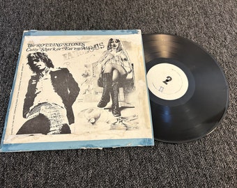 LP des ROLLING STONES Cutty Shark ou mangez-les vivants Angie cbm 1014 vinyle édition limitée presse privée