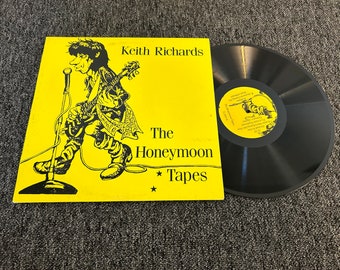 LP les ROLLING STONES Keith Richards the Honeymoon Tapes Toast Records 2-002 vinyle édition limitée presse privée