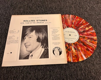 LP Charlie Watts and his fabulous ROLLING STONES 1975 Tour of the Americas part two mega rare marble Idle Mind private press