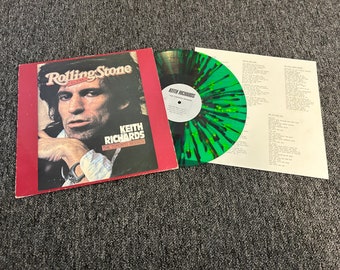 LP ROLLING STONES Rolling Stone alone, Keith Richards The Toronto Session 1977 marble vinyl private press