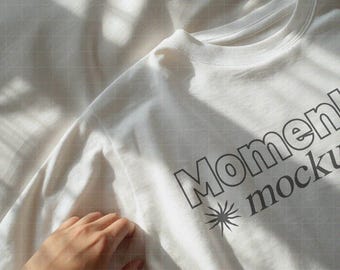 white t shirt mockup oversized flatlay mockup pinterest aesthetic streetwear mockup bella canvas gildan baby tee mock comfort colors mock up