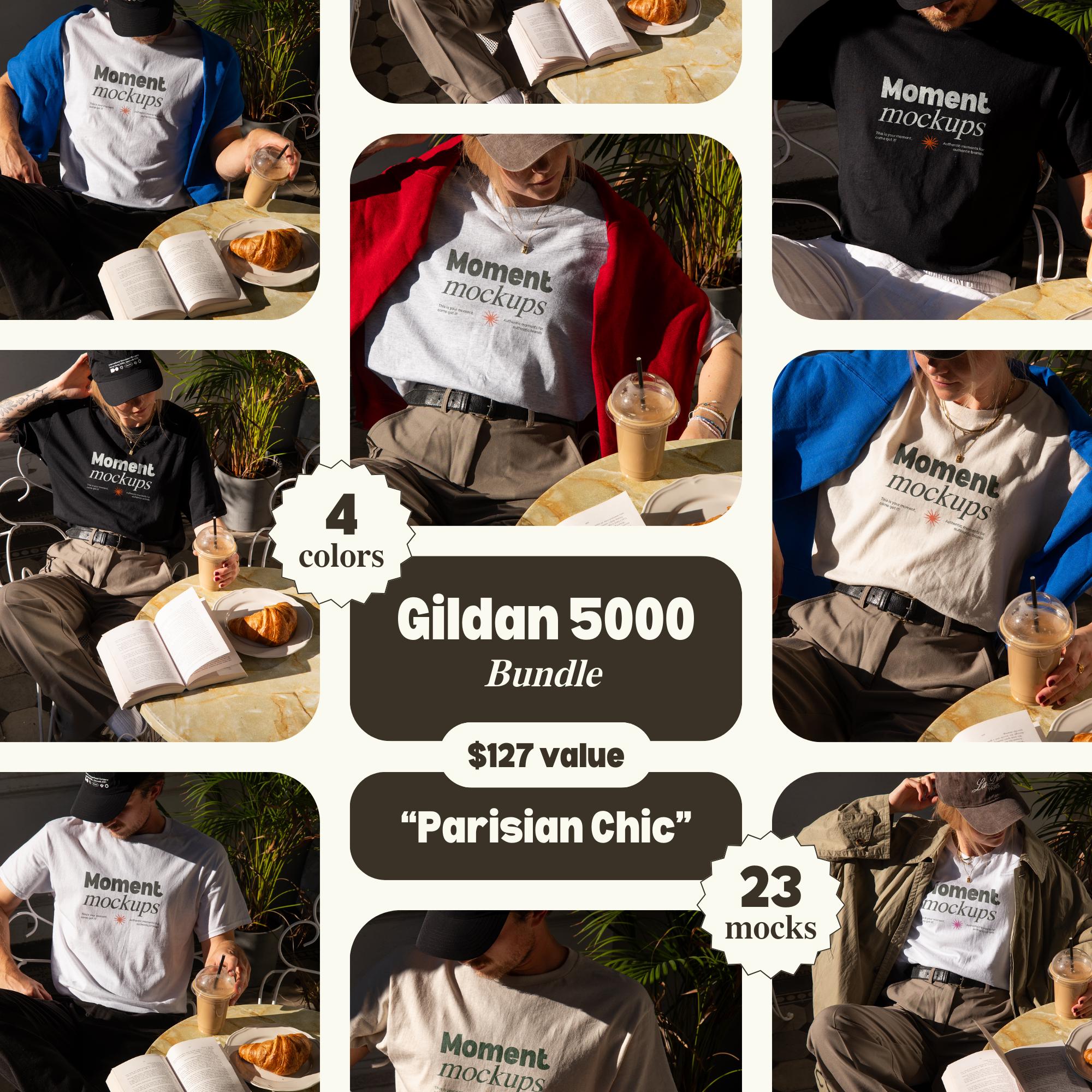 Gildan 5000 mockup bundle tshirt mockup aesthetic mockup professional print on demand mockup pinterest mockup casual trendy mockups POD