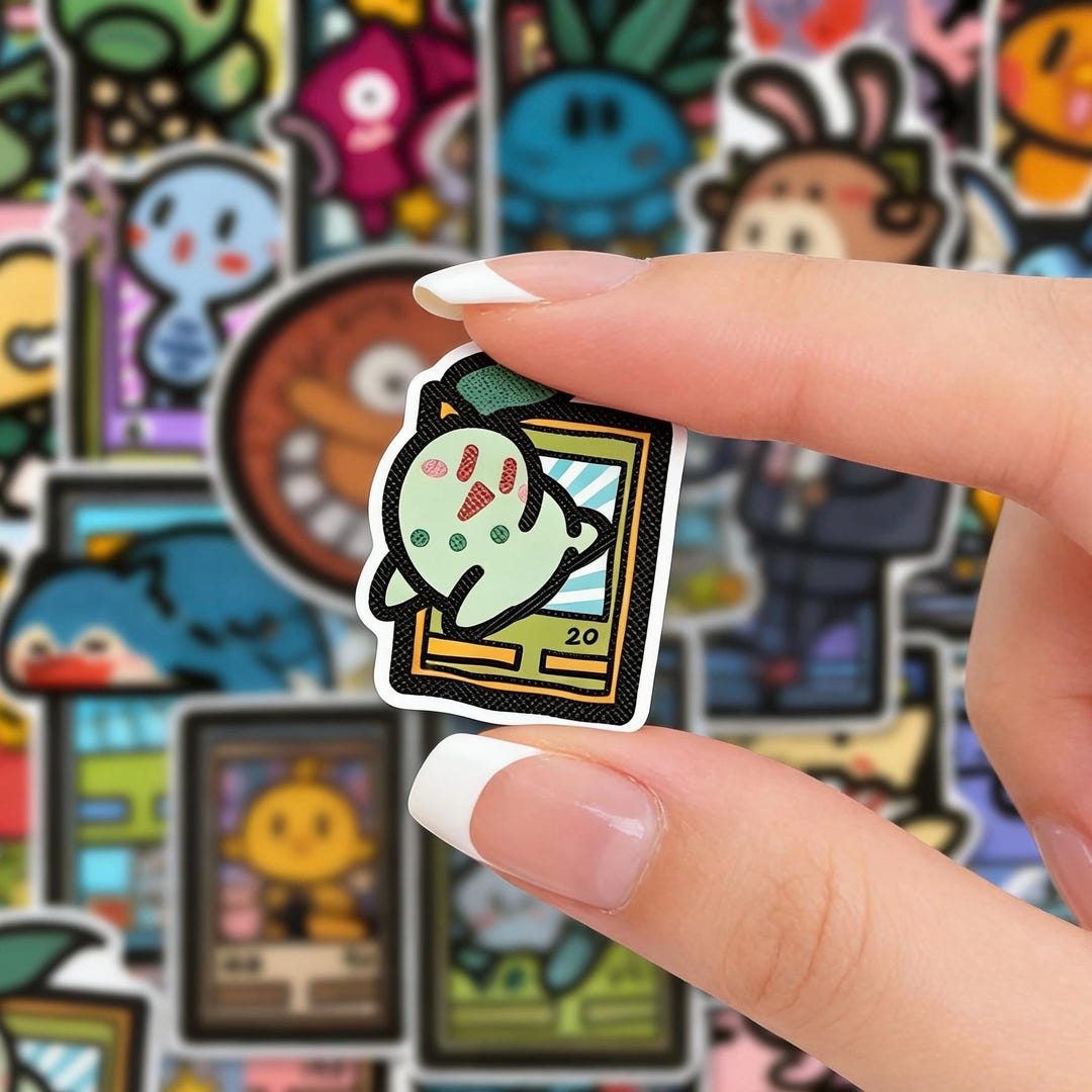 Pokémon Assorted Vinyl Stickers Set of 10 Stickers - Etsy