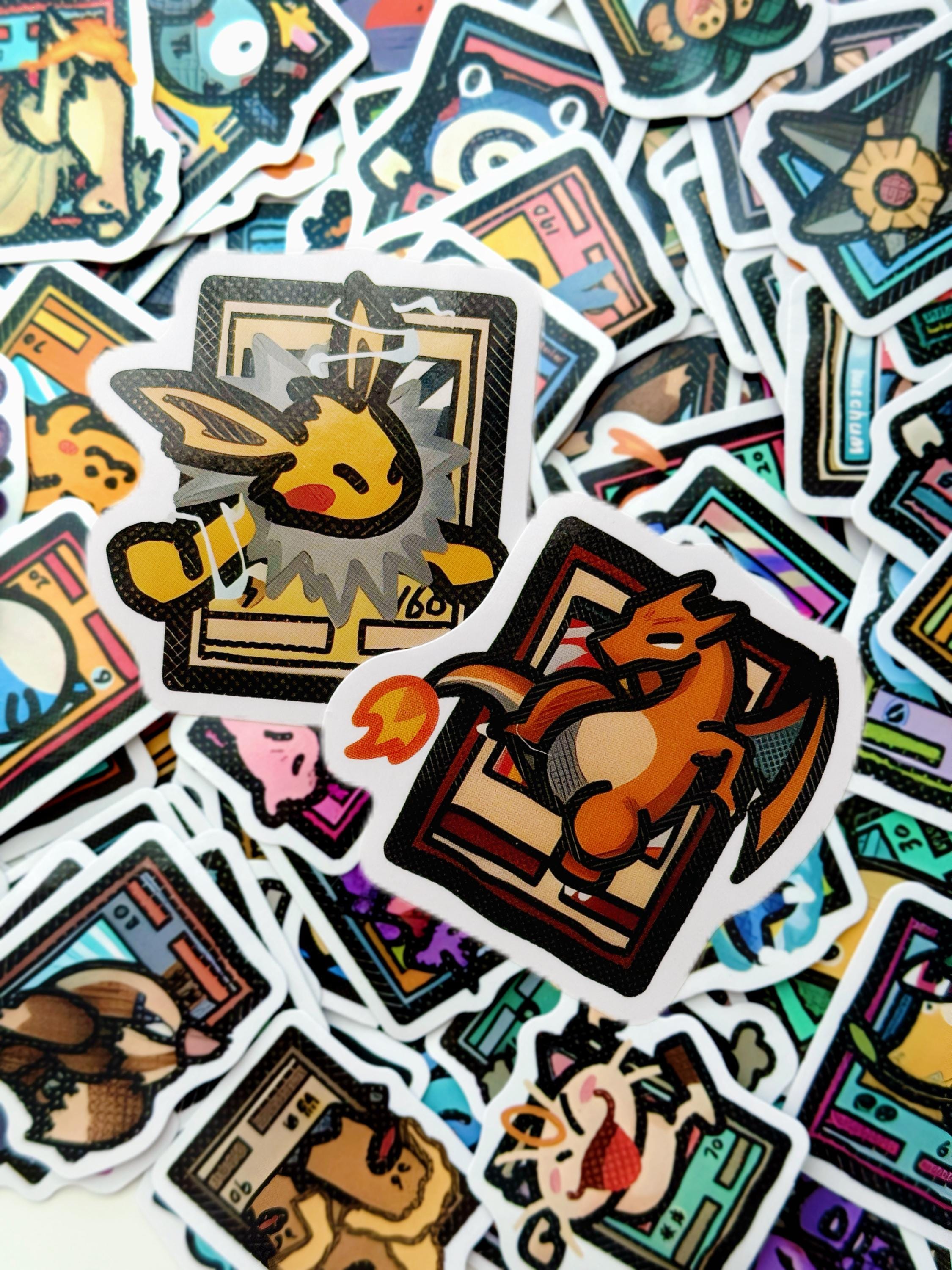 Pokemon Order Sticker Pokémon Assorted Vinyl Stickers Set of 10 Stickers - Etsy