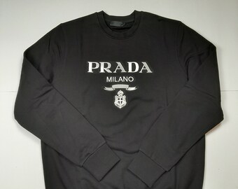 Vintage Prada heren katoenen trui maat 2XL