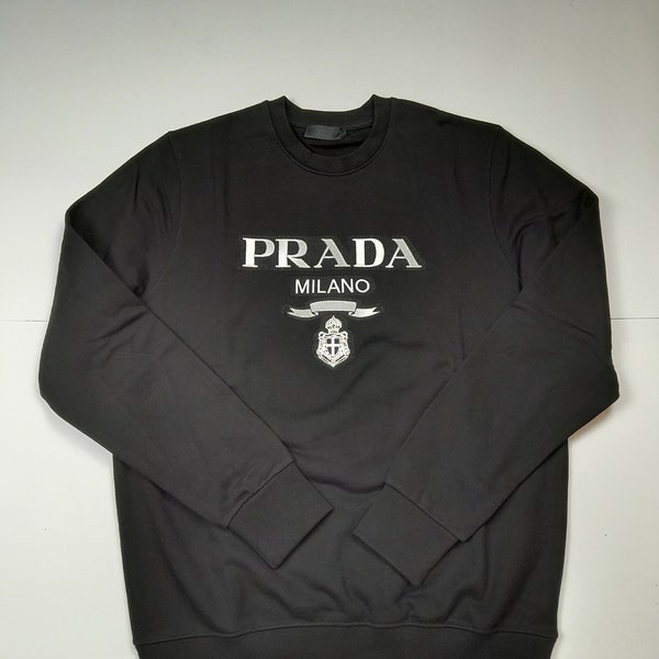 Vintage Prada heren katoenen trui maat 2XL