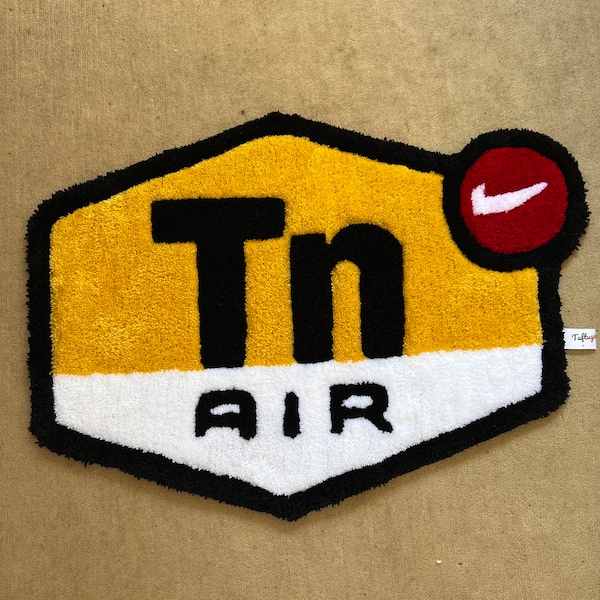Tapis Logo Tn Nike tufting main par Tuftugo