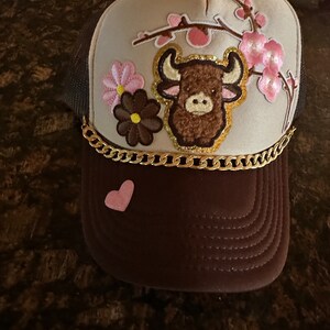 Custom Trucker Hat with Hat chain