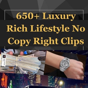 Luxury Clips Pack (650+ clips & 4k high quality)