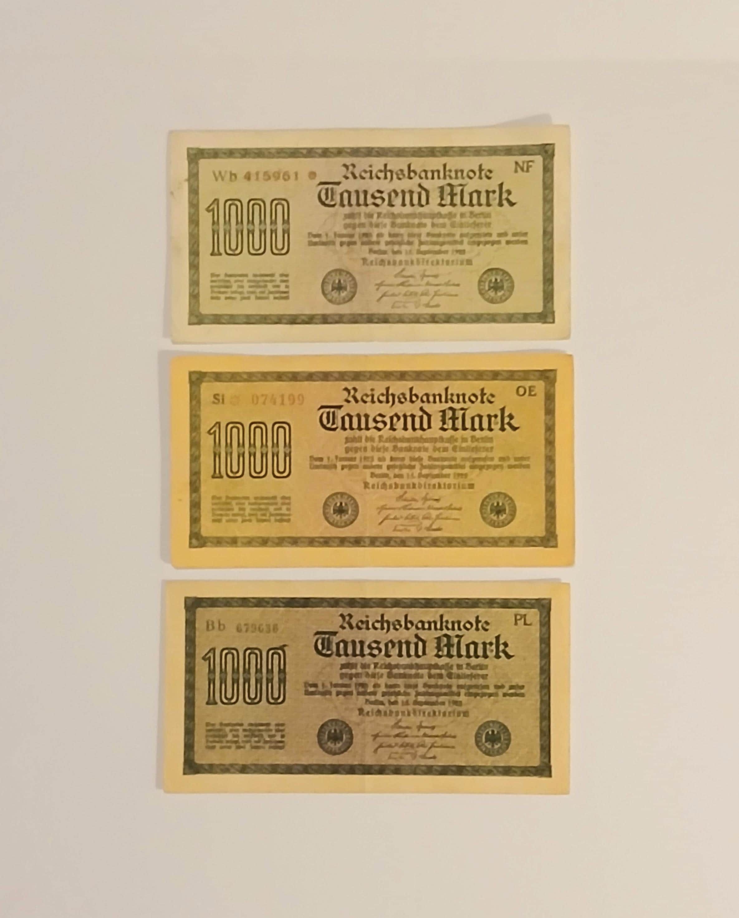 1923 german mark - Etsy 日本