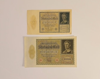 ドイツ 1923年 10,000マルク ノットゲルト (P-S910) – ワイマール