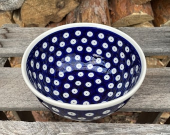 Müslischale Blau | Handgefertigte Bunzlauer Keramik