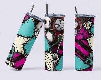 The Nightmare before Christmas 20oz tumbler.