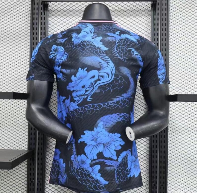 New Japan Football Jersey Special Dragon Edition Retro Soccer Shirt ...