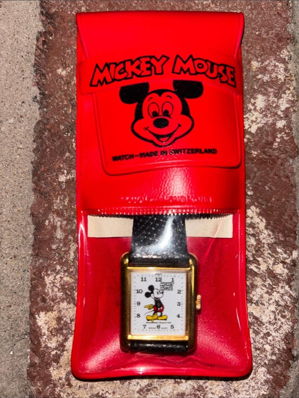 Mickey Mouse Tank Watch - Etsy Canada