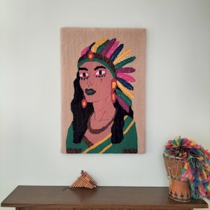 Art, Home Decor, Handmade, Decorative Paintings, Wall Art, Wall Art, Homemade, Artwork, Wool Tapestry