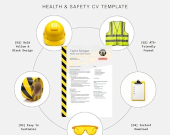 Health and Safety 4 CV's BUNDLE pack