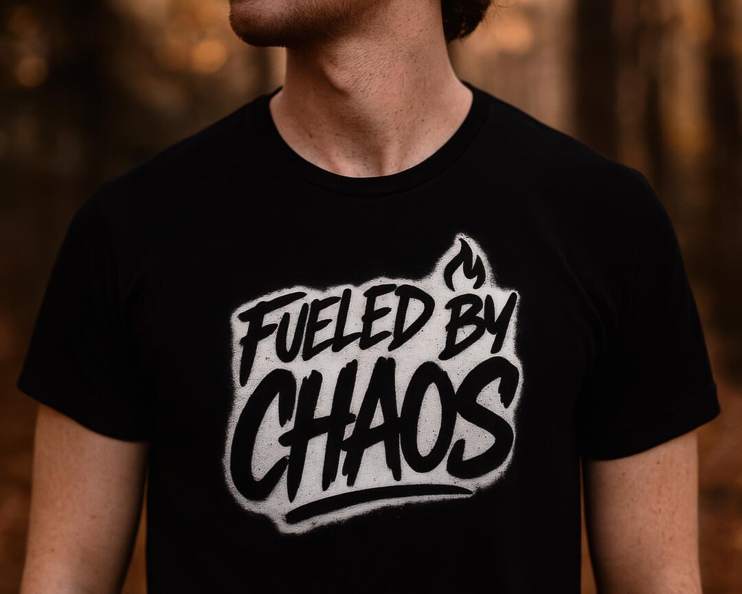 Fueled by Chaos PNG | Funny Sarcastic Transparent Background Digital ...