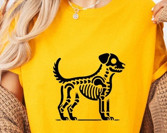 Chemise pour chien Halloween, t-shirt pour chien fantôme, saison effrayante, cadeau d'Halloween, t-shirt tête de mort en sucre, chemise d'Halloween drôle, t-shirt pour amoureux des chiens, cadeau pour amoureux des chiens