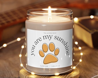 Dog Candle, Gift for Dog Mom, Gift for Dog Owner, Gift from Dog, Dog Mom Gift, Gift for Dog Lover, Mothers Day Gift, Gift for Her, Dog Mama