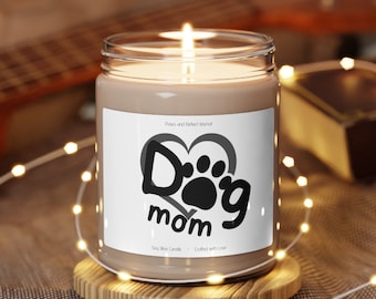 Hond kaars, cadeau voor hond moeder, cadeau voor hondeneigenaar, cadeau van hond, hond moeder cadeau, cadeau voor hondenliefhebber, Moederdag cadeau, cadeau voor haar, hond mama