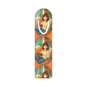 Zakładka, uroczy prezent dla klubu książki anime dla czytelników fantasy i romansów, klimat „Nie przeszkadzać”