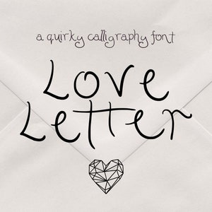 Quirky Calligraphy Font, Whimsical Handwritten Font, Cursive Scribble Font, Wedding Script Font, Hand Drawn Typeface, Modern Cool Font,