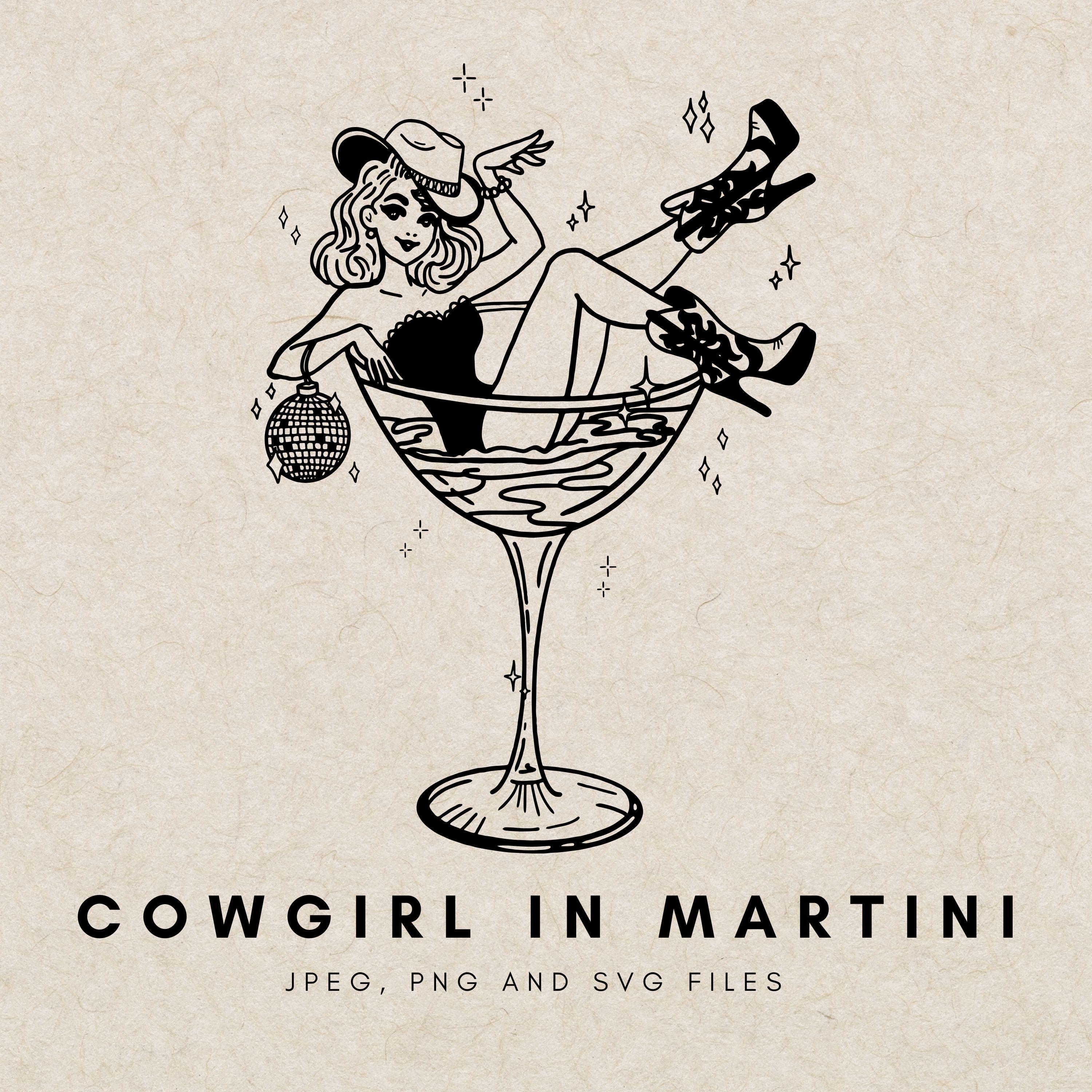 Martini Pin Up - Etsy