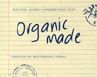 Quirky Handwriting Font, Fineline Typeface, Scribble Pen, Handwritten Invite, Poster, Invitation, Template, Procreate Logo Font