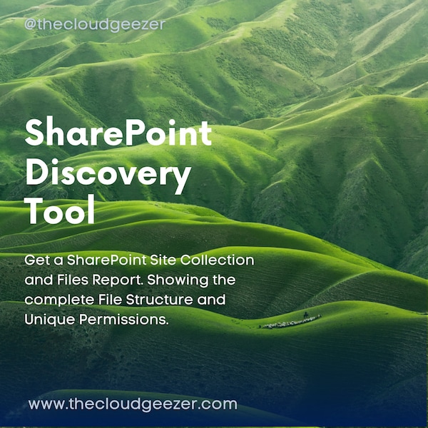 SharePoint Discovery Tool