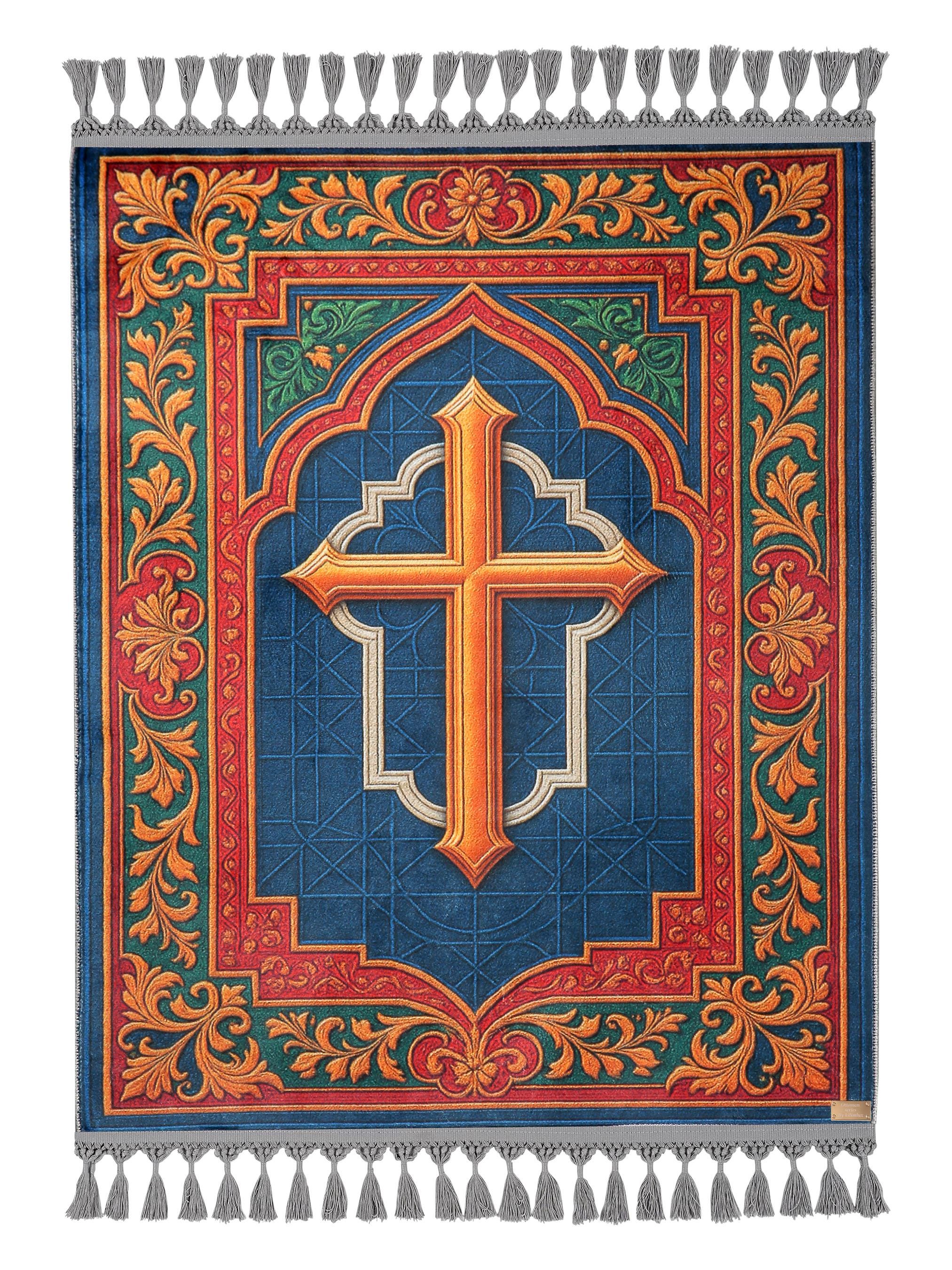 Orthodox Rug Christian Prayer Mat Orthodox Tapestry Soft Silky Catholic Wall Decor ...