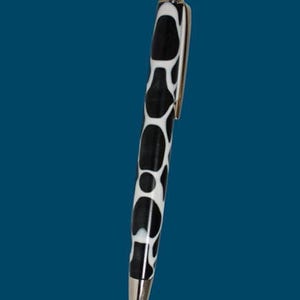 Ballpoint pen, handmade from plastic, suitable for everyday use.