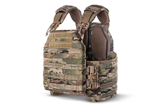 Cordura Carrier With SAPI Plate Pockets Ballistic Level IIIA