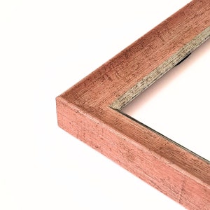 Einfacher roter Polystyrol-Rahmen ideal für Foto, Urkunde und Diplom, schlichte Dekorrahmen 10x15 15x20 20x30 30x40 40x50, a3 a4 a5 a6 a7
