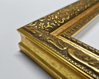 【ヴィンテージ】サンマンコ REGAL Regal Rococo Frame in Gold and Silver – Handcrafted Vintage