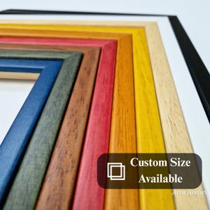 Individueller Bilderrahmen – Urkunde, Zertifikat, Urkunde – Verfügbare Größen 4x6, 8x12, 11x14, 12x16, 16x20, 20x28