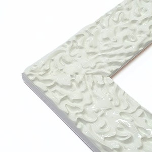 Luxury white frame,81mm width,crafted from premium wood,photo frames,custom sizes, decor,poster frames,and elevating your home design