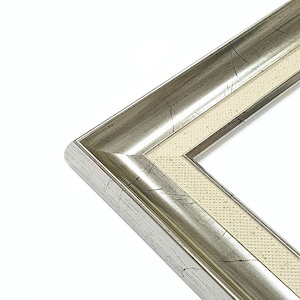 Cornice d'argento ispiratrice, cornice per foto, cornice per poster, cornice da parete, 10x15 15x20 20x30 30x40 40x50 50x60 50x70 60x80 a1 a2 a3 a4 a5 a6 a7