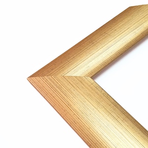 Sleek Gold Plastic Frame – Photo,Poster,Canvas,Wall Frame–Custom Sizes A1-A8 (8.3x11.7&quot; to 23.4x33.1&quot;), 10x15 cm (4x6&quot;) - 60x80 cm (24x32&quot;)