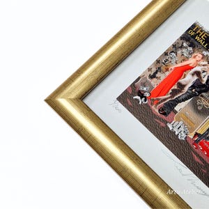 Gold Bilderrahmen 26 mm Breite, Fotorahmen, handgemachter Rahmen, Posterrahmen, Homedecor, Diplomrahmen, 10x15 20x30 30x40 a3 a4 a5